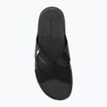 Tommy Hilfiger Comfort Criss Cross Beach Sandale für Herren schwarz 5