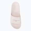 Tommy Jeans Women's Bedruckte Pu-Pool-Rutsche ecru 6
