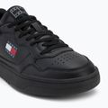 Tommy Jeans Herrenschuhe Cupsole Leder Ess schwarz 7