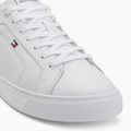 Tommy Hilfiger Herrenschuhe Icon Court Lth Flag Ess weiß 7