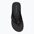 Flip-Flops Herren Tommy Hilfiger Leather Beach Sandal black 5