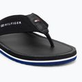 Flip-Flops Herren Tommy Hilfiger Leather Beach Sandal black 7