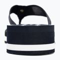 Flip-Flops Damen Tommy Hilfiger Im Th Chainprint Midwedge Sandal space blue 6