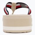 Flip-Flops Damen Tommy Hilfiger Corp Mid Wedge Beach Sandal muslin 6