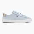 Tommy Hilfiger Damen Turnschuhe Vulc Canvas Lace Up luftig blau 2