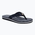 Flip-Flops Damen Tommy Hilfiger Chain Print Beach Sandal space blue