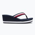 Flip-Flops Damen Tommy Hilfiger Corporate Wedge Beach Sandal space blue 2