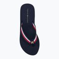 Flip-Flops Damen Tommy Hilfiger Corporate Wedge Beach Sandal space blue 5