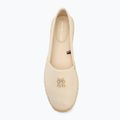 Tommy Hilfiger Damen Schuhe Th Logo Leder Musselin 5