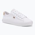Tommy Hilfiger Damen Turnschuhe Vulc Canvas Lace Up weiß