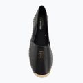 Tommy Hilfiger Damen Schuhe Th Logo Leder schwarz 5
