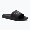 Badeschlappen Schlappen Herren Tommy Hilfiger Flags Pool Slide black