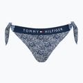 Bikini-Unterteil Tommy Hilfiger Cheeky Side Tie Bikini Print illustrated wave dark night navy