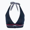 Bikini-Oberteil Tommy Hilfiger Halter Rp Print illustrated wave dark night navy 2