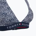 Bikini-Oberteil Tommy Hilfiger Halter Rp Print illustrated wave dark night navy 3