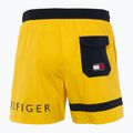 Herren Tommy Hilfiger Medium Drawstring Badeshorts Ringelblume gelb 2