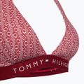 Bikini-Oberteil Tommy Hilfiger Halter Rp Print floral stripe regatta red 3