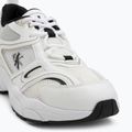 Calvin Klein Damen Schuhe YW0YW01807 Retro Tennis Mesh Ml hell weiß/schwarz 7