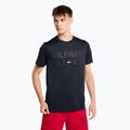 Herren Tommy Hilfiger Grafik-Trainings-T-Shirt blau