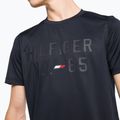 Herren Tommy Hilfiger Grafik-Trainings-T-Shirt blau 4