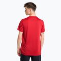 Herren Tommy Hilfiger Grafik-Trainings-T-Shirt rot 3