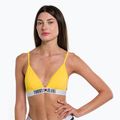 Tommy Hilfiger Triangle Rp gelbes Badeanzug-Oberteil 4