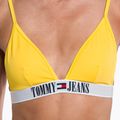 Tommy Hilfiger Triangle Rp gelbes Badeanzug-Oberteil 7