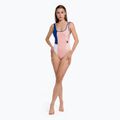Tommy Hilfiger Damen einteiliger Badeanzug One Piece Runway rosa 5