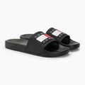 Tommy Jeans Pool Slide Ess schwarz Herren-Flip-Flops 4