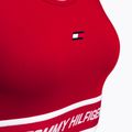 Tommy Hilfiger Mid Int Tape Racer Back roter Fitness-BH 7