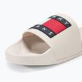 Tommy Jeans Pool Slide Ess ecru Herren-Flip-Flops 7