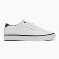 Tommy Hilfiger Herren Turnschuhe Th Hi Vulc Core Low Leather Ess YBS weiß 2