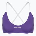 Tommy Jeans Bralette Badeanzug Top Quantum lila