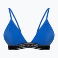 Tommy Jeans Triangle RP Persian blau Badeanzug Oberteil
