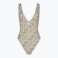 Badeanzug Damen Tommy Hilfiger Plunge One Piece th multi monogram calico