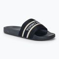 Tommy Hilfiger Damen Pantoletten Poolslide Mit Gurtband Raum blau