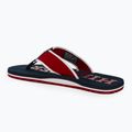 Tommy Hilfiger Herren Patch Beach Sandale primär rot Flip Flops 3