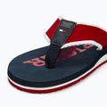 Tommy Hilfiger Herren Patch Beach Sandale primär rot Flip Flops 7