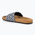 Tommy Hilfiger Frauen Emblem Cork Slide Raum blau Flip-Flops 3