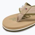 Tommy Hilfiger Herren Patch Beach Sandale beige Flip Flops 7