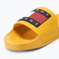 Herren Tommy Jeans Pool Slide Ess warme gelbe Flip-Flops 7