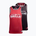 Gorilla Wear Keene rot/schwarz Herren Training Tank Top 11