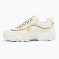 FILA Strada F Damen Schuhe Marshmallow/Gold 10