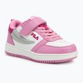 Schuhe Kinder FILA Rega Nf Velcro white/moonlite mauve