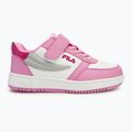 Schuhe Kinder FILA Rega Nf Velcro white/moonlite mauve 2
