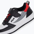 Schuhe Kinder FILA Rega Nf Velcro white/black/fila red 5