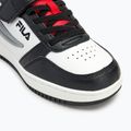 Schuhe Kinder FILA Rega Nf Velcro white/black/fila red 7