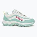 Schuhe Damen FILA Strada Logo white/harbor gray 2