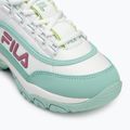 Schuhe Damen FILA Strada Logo white/harbor gray 7