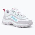 Schuhe Damen FILA Strada Logo white/orchid hush